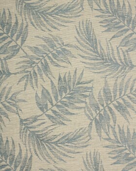 Sam Leaf Fabric / Blue Sam Leaf Fabric / Blue