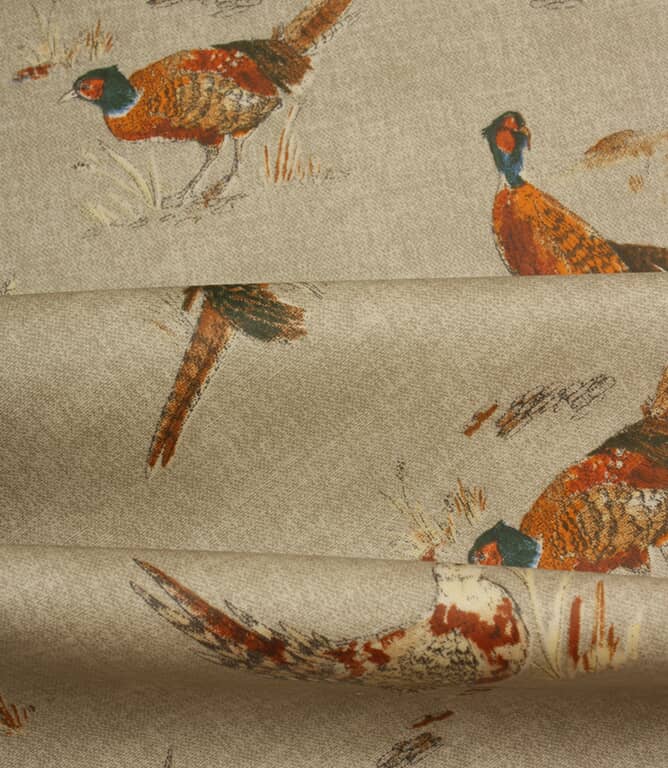 Country Roost PVC Fabric / Natural