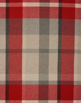 Moore Wool Fabric / Red Moore Wool Fabric / Red