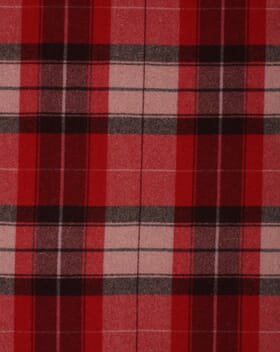 Lewis Wool Fabric / Red Lewis Wool Fabric / Red
