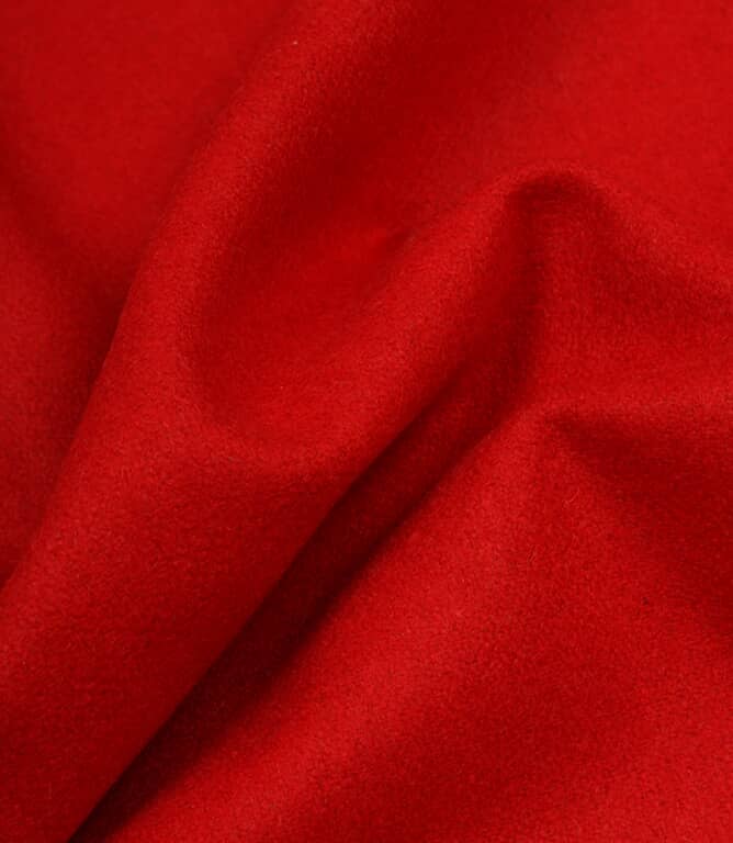Morris Wool Fabric / Crimson