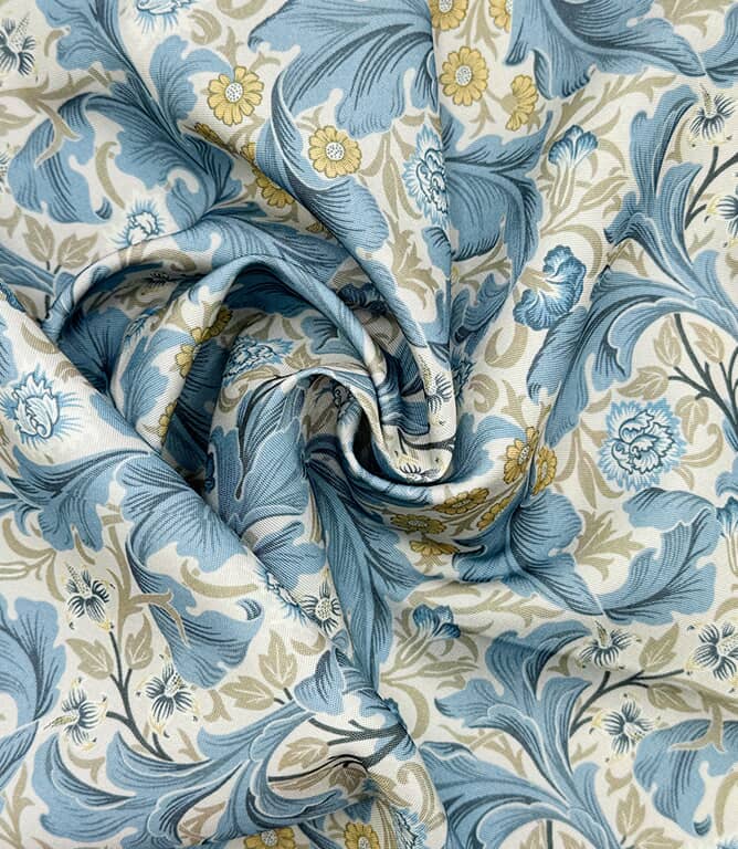 William Morris  Leicester Outdoor Fabric / Moonlight