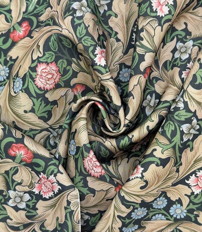 William Morris  Leicester Outdoor Fabric / Forest