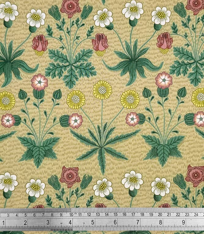 William Morris  Daisy Outdoor Fabric / Putty