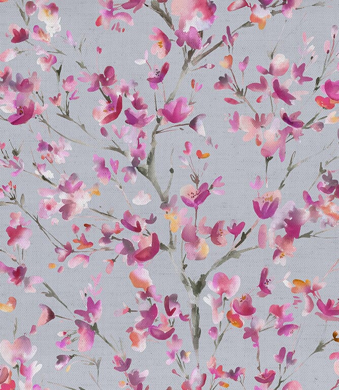 Silver Belsay Fabric