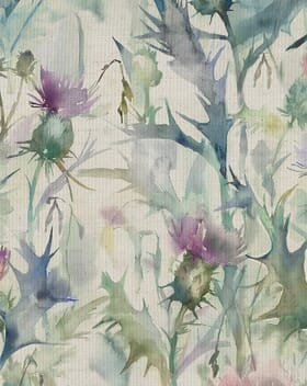Voyage Maison Cirsiun Clearance Fabric / Damson Linen Voyage Maison Cirsiun Clearance Fabric / Damson Linen