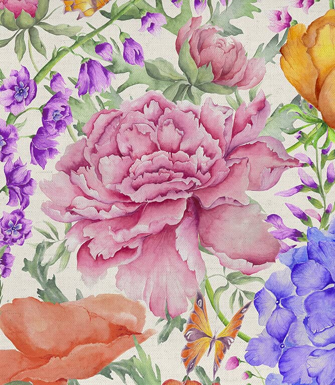 Voyage Maison Idalia Clearance Fabric / Fuchsia