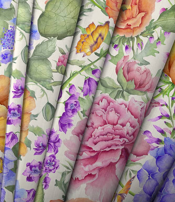 Voyage Maison Idalia Clearance Fabric / Fuchsia