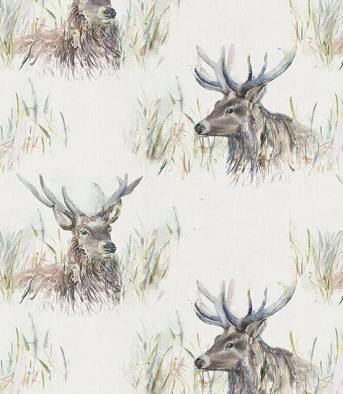 Wallace Stag Oilcloth Fabric