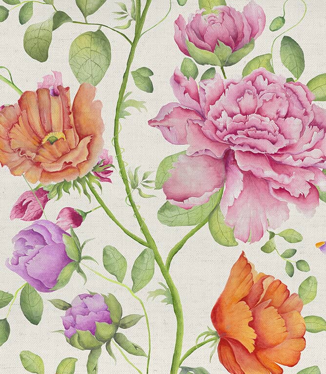 Voyage Maison Maisie Clearance Fabric / Fuchsia