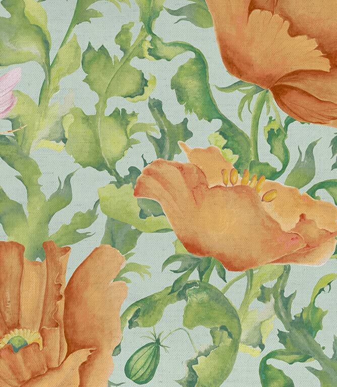 Voyage Maison Valeria Clearance Fabric / Tangerine