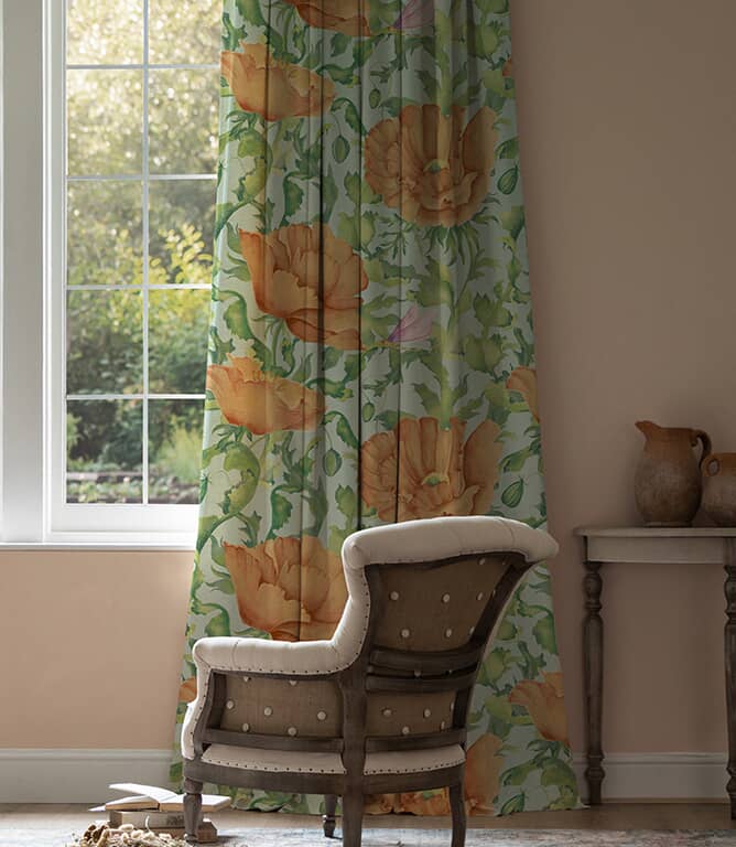 Voyage Maison Valeria Clearance Fabric / Tangerine