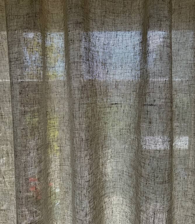 Lisbon Sheer Fabric / Natural