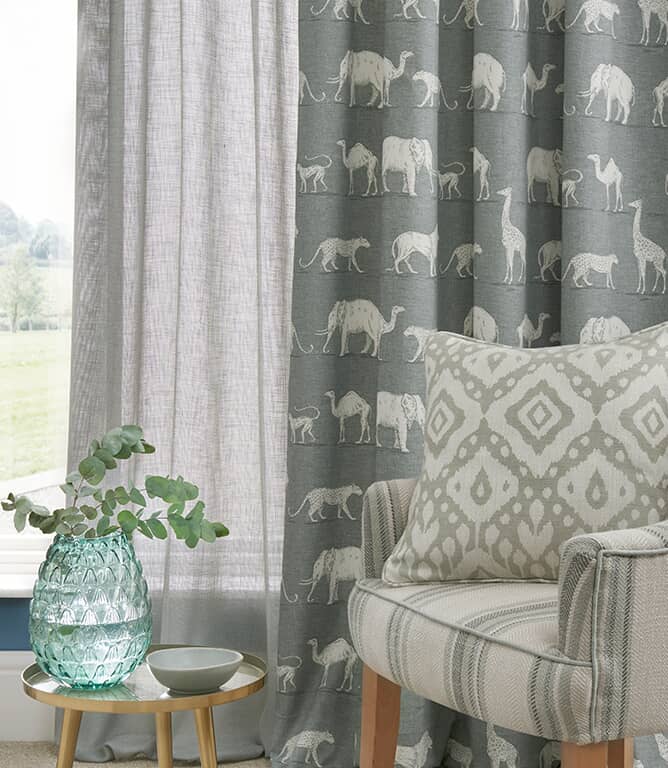 iLiv Uni Voile Fabric / Taupe