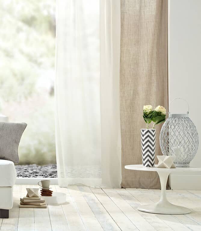 iLiv Serene Voile Fabric / Flint