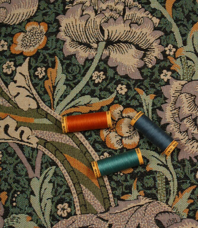 William Morris  Wandle Tapestry Fabric / Allium