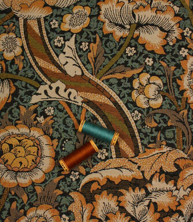 William Morris  Wandle Tapestry Fabric / Lora