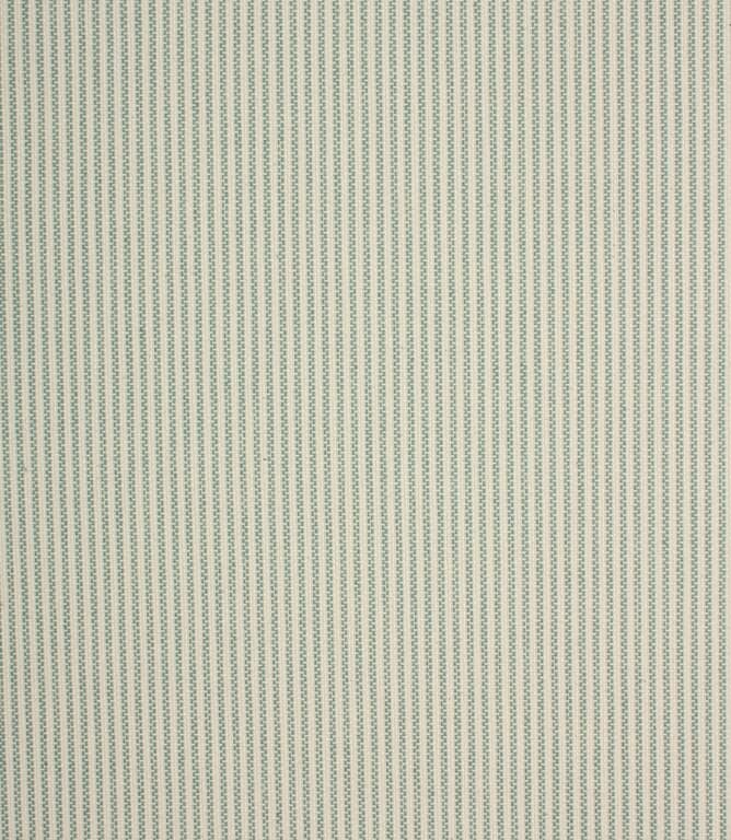 Highbury Stripe Fabric / Duck Egg