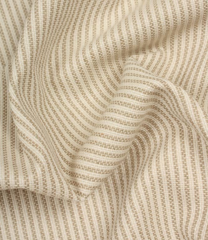 Highbury Stripe Fabric / Sand