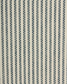 Highbury Stripe Fabric / Indigo Highbury Stripe Fabric / Indigo