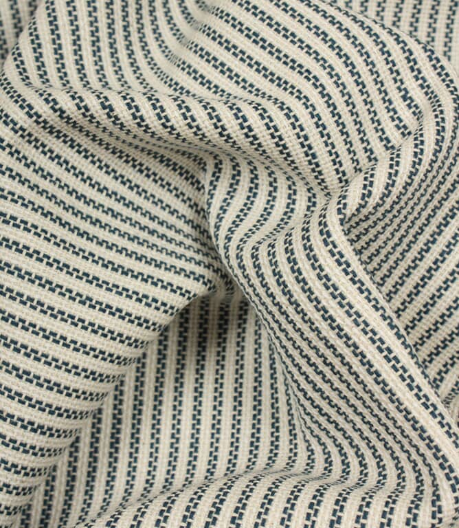 Highbury Stripe Fabric / Indigo
