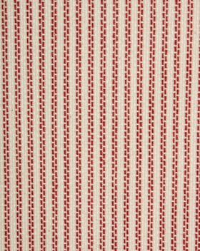 Highbury Stripe Fabric / Red Highbury Stripe Fabric / Red