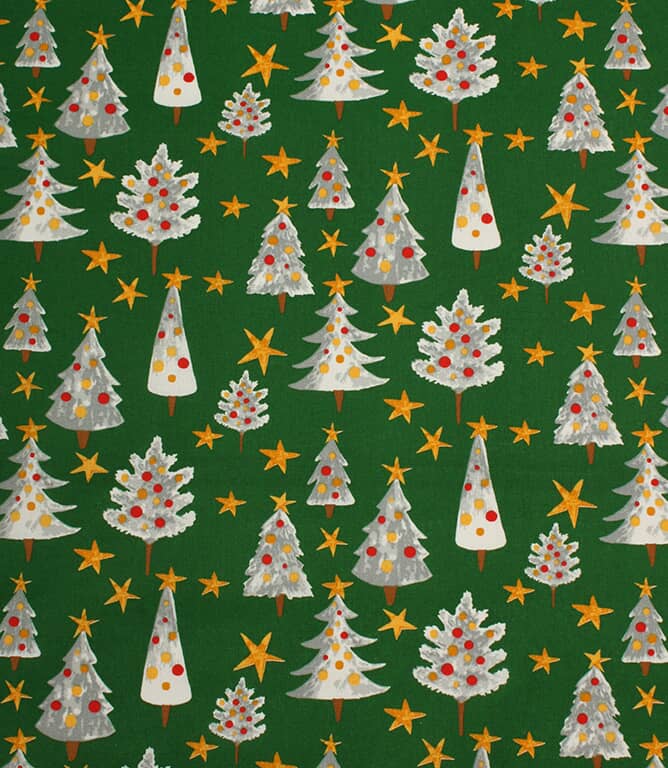 Festive Spruce Fabric