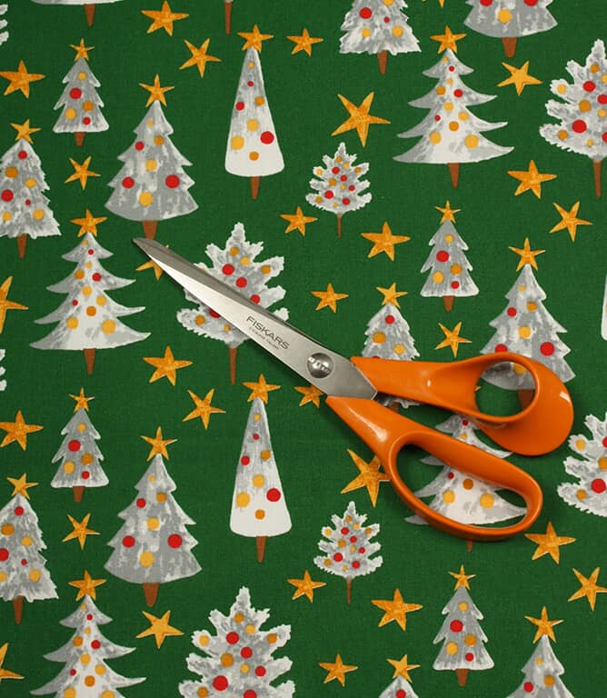 Festive Spruce Fabric / Green