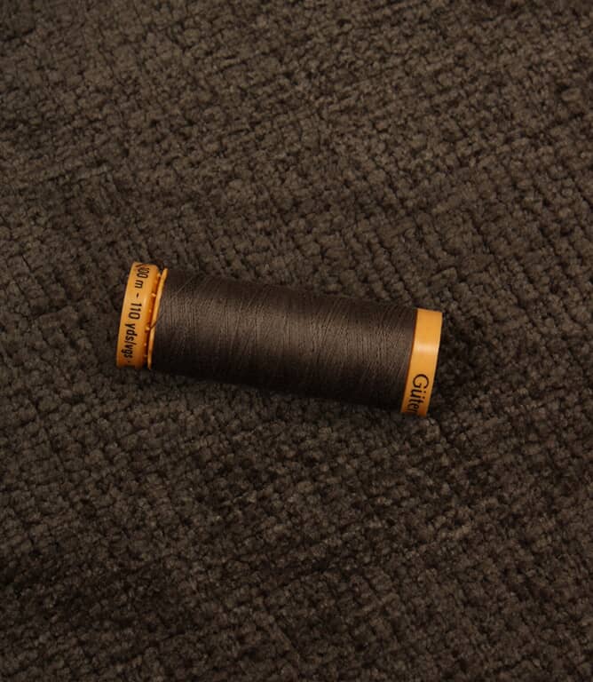 Luxury Chenille FR Fabric / Espresso