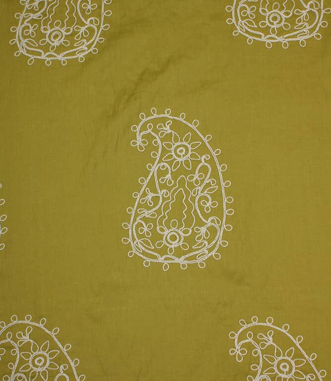 Lime / Ivory Fabric