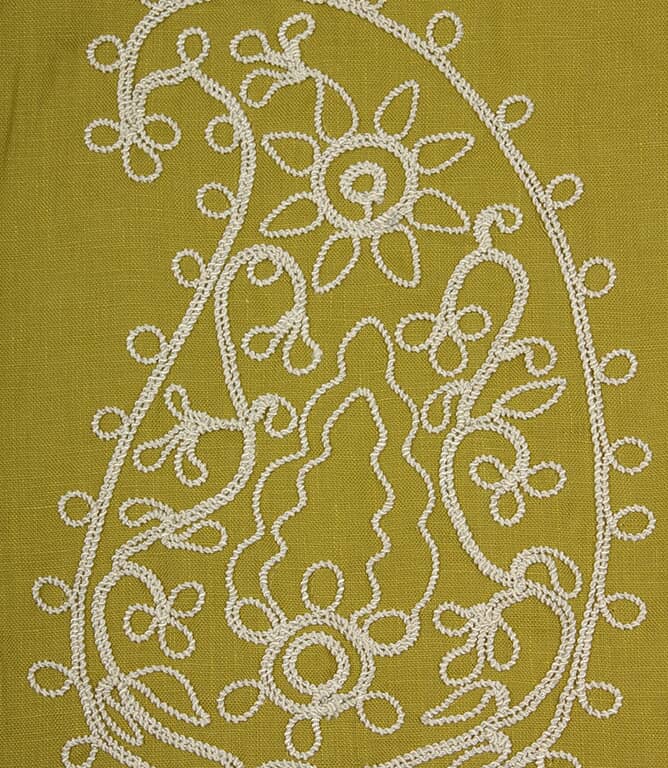Design Forum Kashmir Fabric / Lime / Ivory
