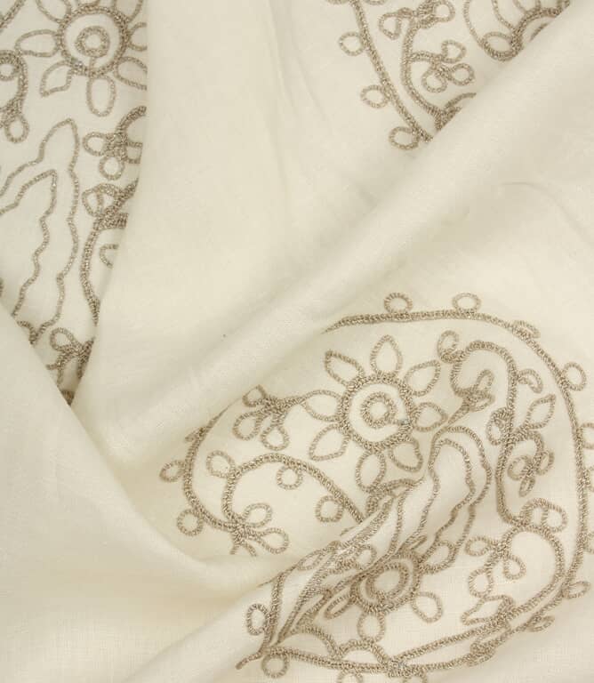 Design Forum Kashmir Fabric / Ivory / Linen