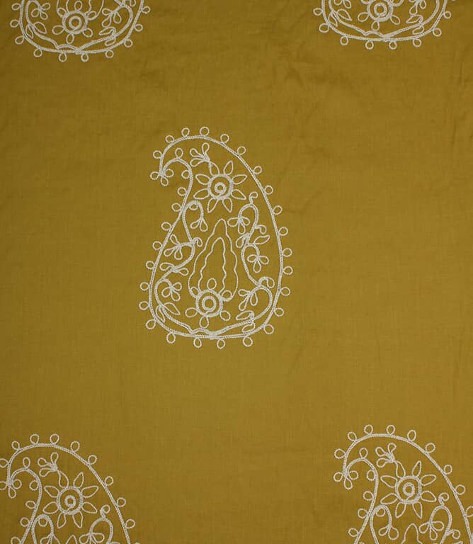 Ochre / Ivory Fabric
