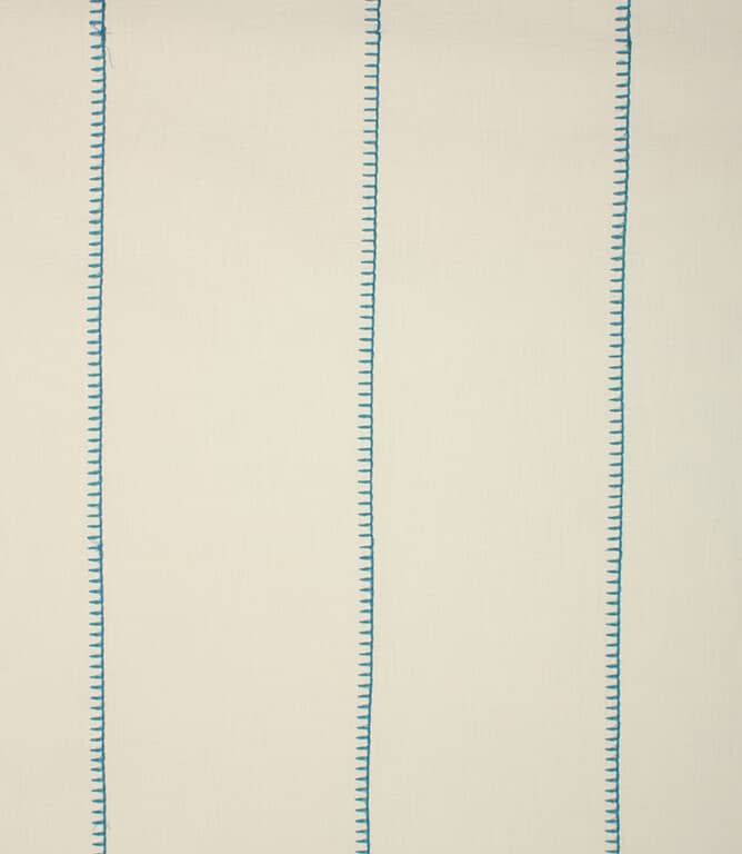 Ivory / Teal Fabric