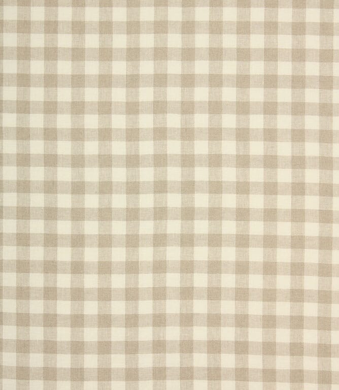 Natural Cotswold Linen Check Fabric