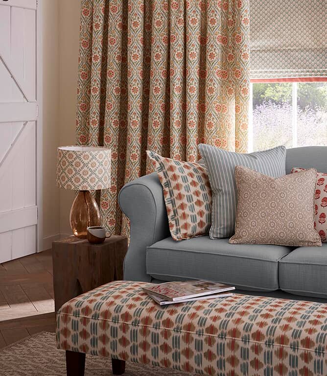 iLiv Suhani Fabric / Coral