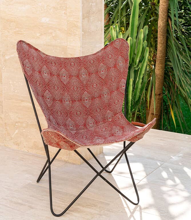 Toledo Fabric / Blanc / Noir