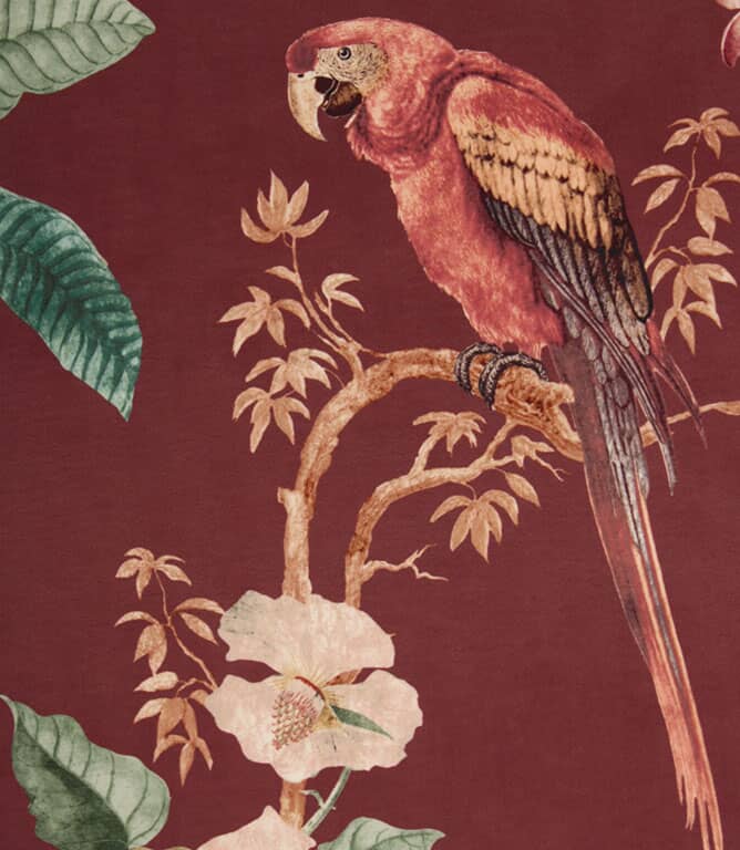 iLiv Enchanted Garden Fabric / Damson