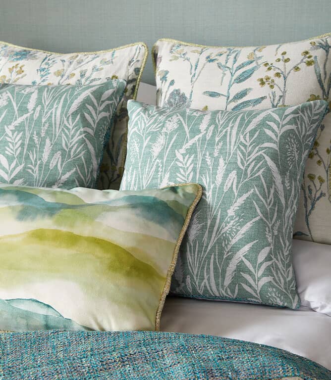 iLiv Wild Grasses Fabric / Jade