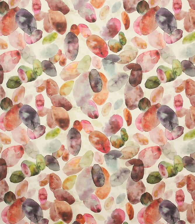 Boysenberry Cream Correa Fabric