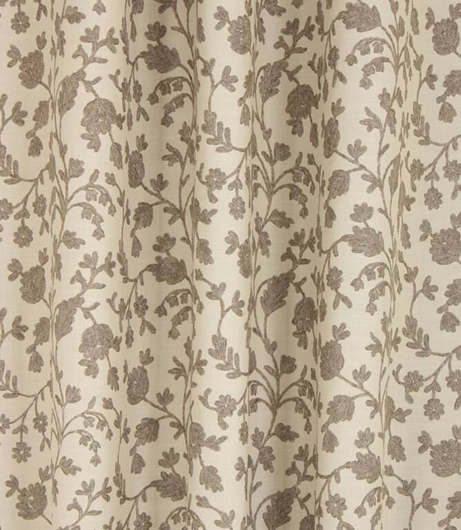 JF Crewel Fabric / Mink