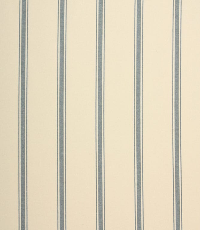 Blue St Agnes Wide Stripe Fabric