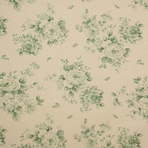 Green Grande Floral Fabric