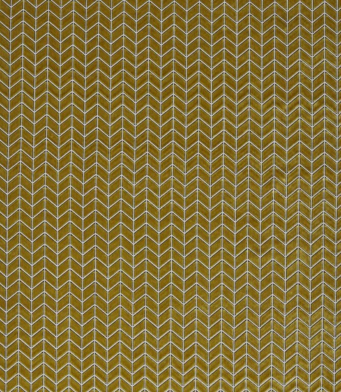 Made to Measure Curtains Ochre Perplex Fabric Just Fabrics