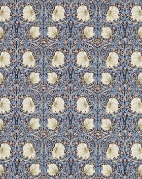 Morris & Co Pimpernel Fabric / Indigo / Hemp Morris & Co Pimpernel Fabric / Indigo / Hemp