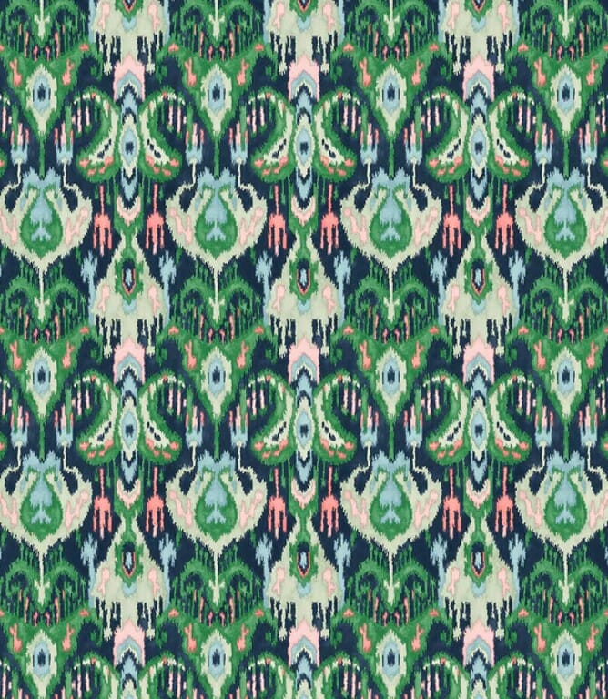 Emerald Bukhara Fabric