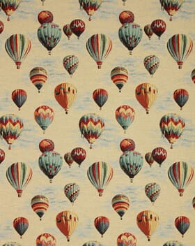 Air Balloon Tapestry Fabric / Multi