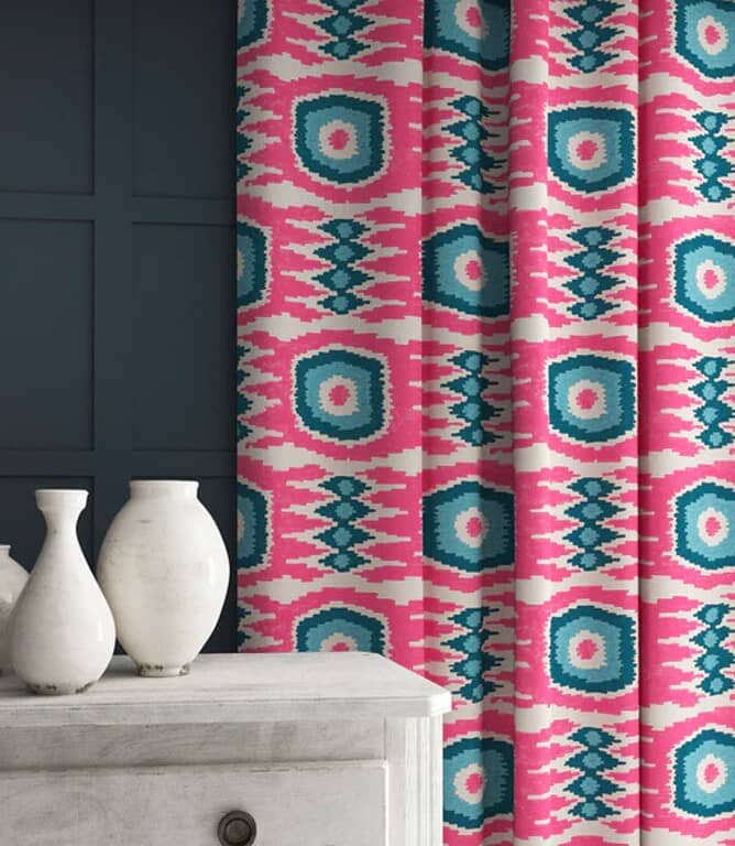 Linwood Fabrics Casper Fabric / Candy Pink