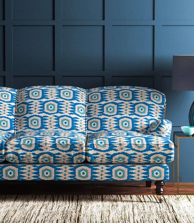 Linwood Fabrics Casper Fabric / Persian