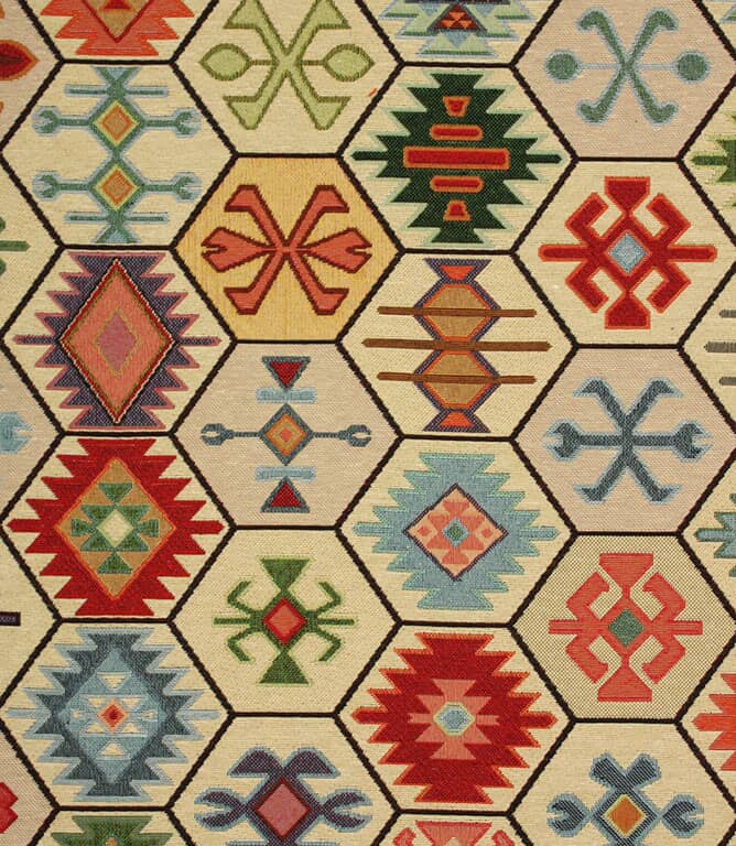 Tropea Tapestry Fabric / Multi